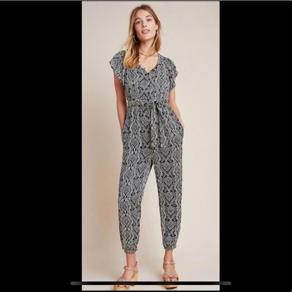 NWT Zadie Satin jumpsuit. Size 8